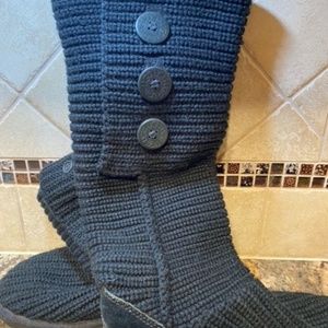 Ugg Cardy Knit boot - Black